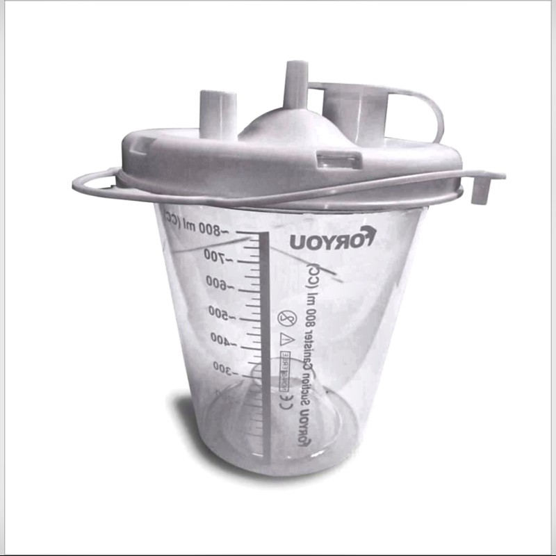 Suction Jar for Fluid Collection Single-Use