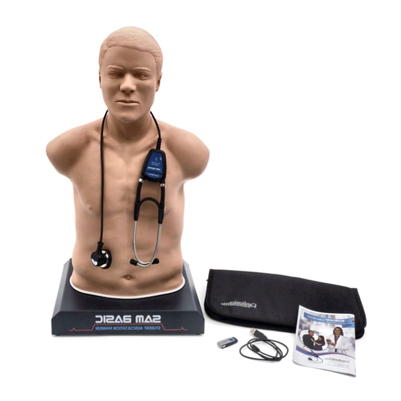 SAM Basic Auscultation Training Manikin with SimScope