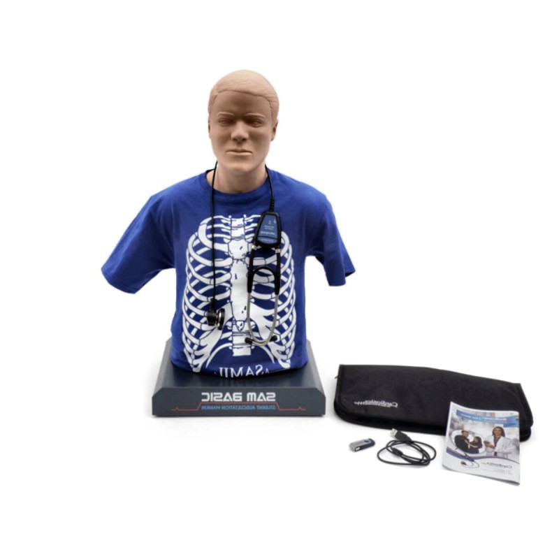 SAM Basic Auscultation Training Manikin with SimScope