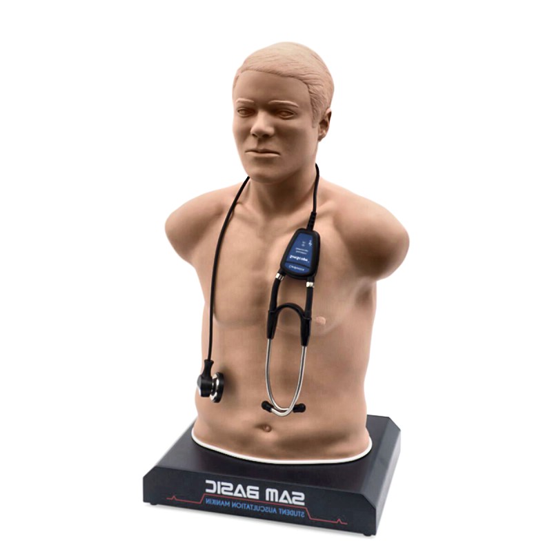 SAM Basic Auscultation Training Manikin with SimScope
