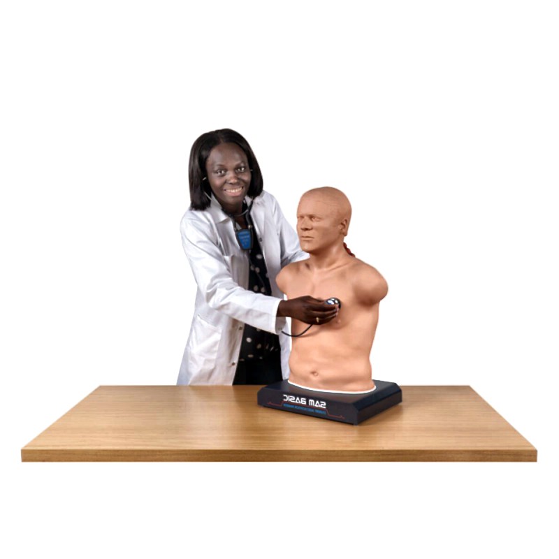 SAM Basic Auscultation Training Manikin with SimScope