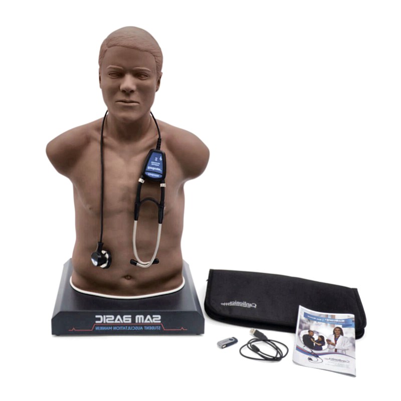 SAM Basic Auscultation Training Manikin with SimScope