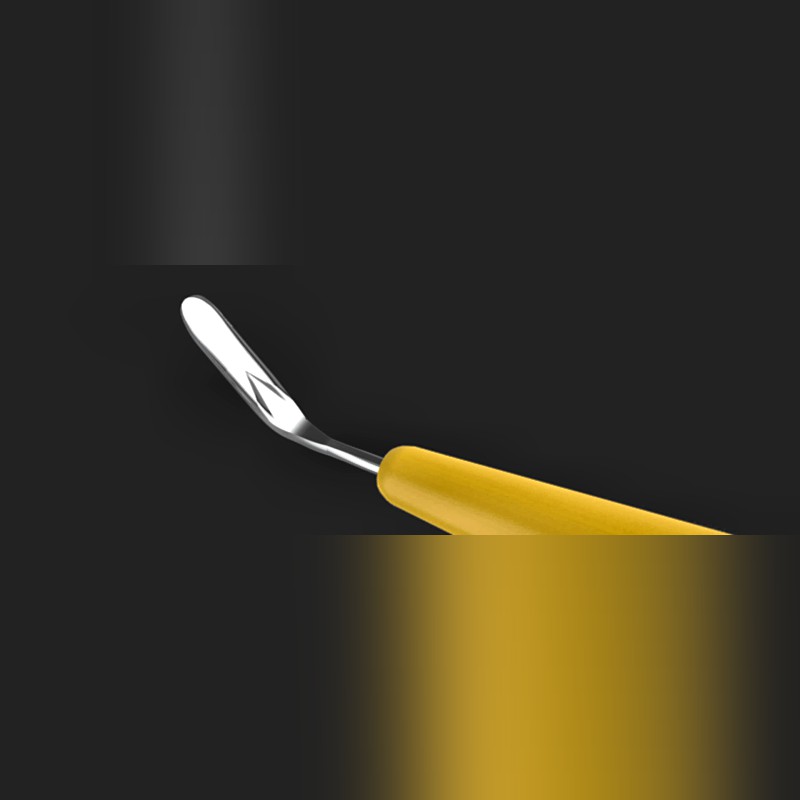 Ophthalmic Crescent Knife for Smooth Tunnel Creation