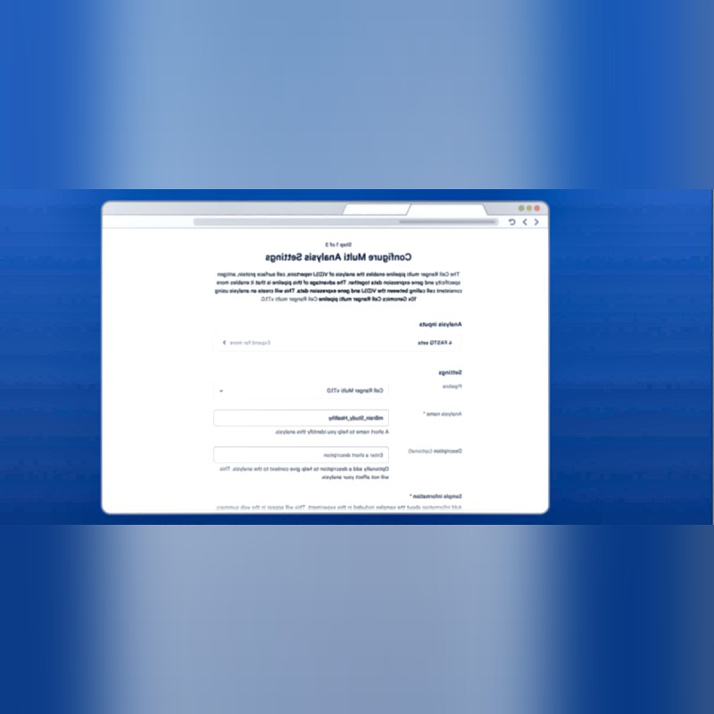 Single Cell Analysis Software Suite