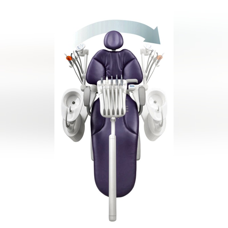 A-dec 400 Hydraulic Dental Chair with Radius Delivery System